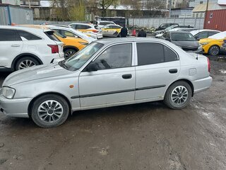 2004 Hyundai Accent ТагАЗ II, серый, 199999 рублей, вид 4