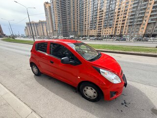 2013 Chevrolet Spark III, красный, 700000 рублей, вид 3