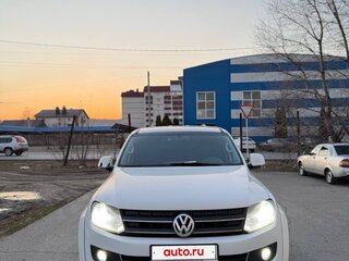 2010 Volkswagen Amarok I, белый, 1550000 рублей, вид 2