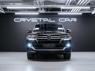 2020 Toyota Land Cruiser 200 Series Рестайлинг 2, чёрный, 9380000 рублей, вид 4