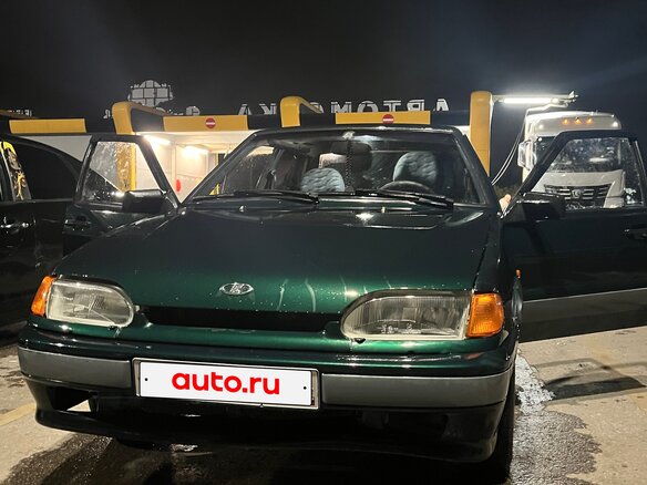 2002 Lada (ВАЗ) 2115, зелёный, 130000 рублей - вид 2