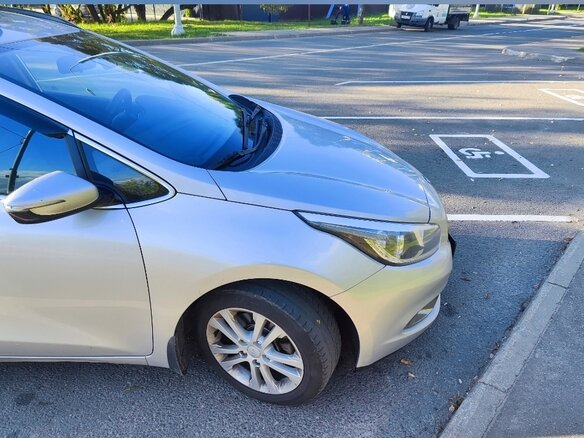 2014 Kia Ceed II, серебристый - вид 6