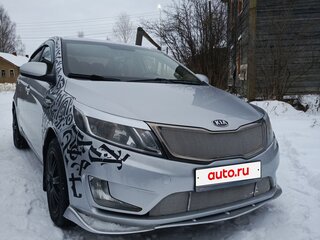 2012 Kia Rio III, серебристый, 770000 рублей, вид 5
