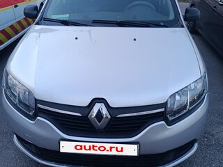2015 Renault Logan II, серебристый, 505000 рублей, вид 2
