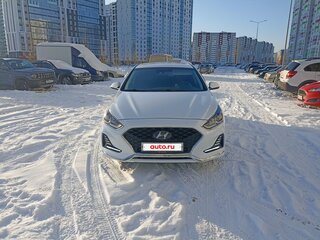 2020 Hyundai Sonata VII (LF) Рестайлинг, белый, 1399000 рублей, вид 2