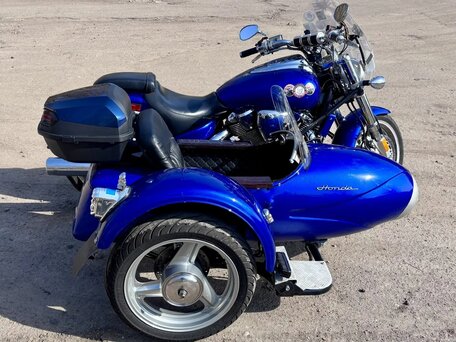 2006 Honda VTX 1800, голубой, 900000 рублей, вид 5