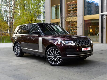 2018 Land Rover Range Rover IV Рестайлинг, пурпурный, 6250000 рублей, вид 3