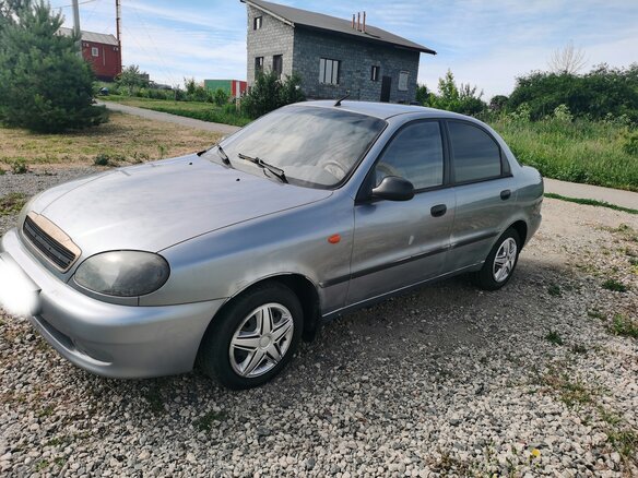 2007 ЗАЗ Sens, серый, 100000 рублей