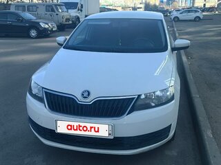 2018 Skoda Rapid I Рестайлинг, белый, 879000 рублей, вид 1
