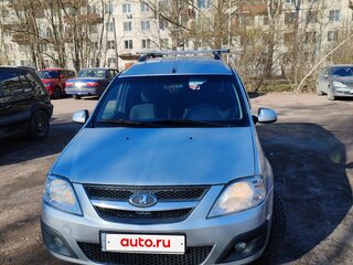 2013 Lada (ВАЗ) Largus I, серебристый, 500000 рублей, вид 1