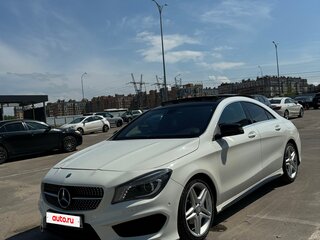 2013 Mercedes-Benz CLA 200 I (C117, X117), белый, 1650000 рублей, вид 1