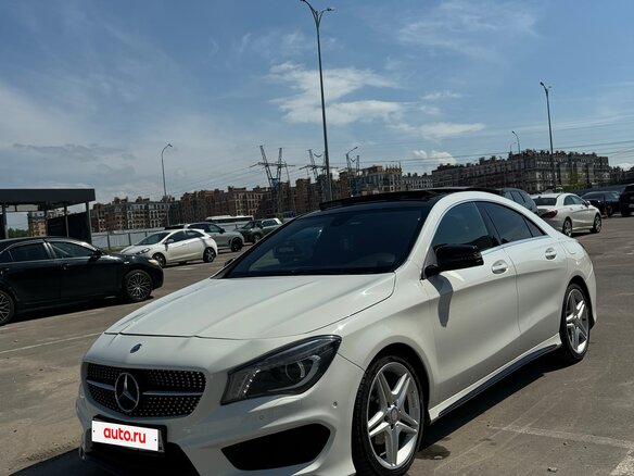 2013 Mercedes-Benz CLA 200 I (C117, X117), белый