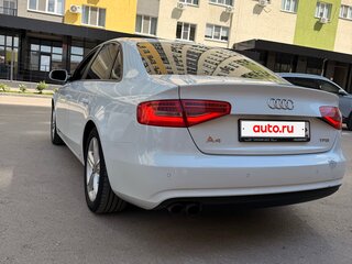 2013 Audi A4 IV (B8) Рестайлинг, белый, 1280000 рублей, вид 5