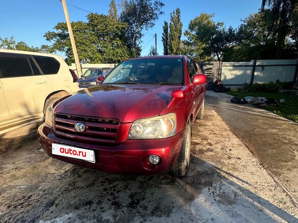 2005 Toyota Kluger I (XU20) Рестайлинг, пурпурный, 1150000 рублей
