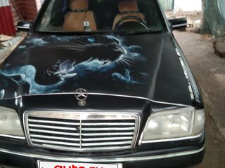 1997 Mercedes-Benz C-Класс 200 I (W202), чёрный, 280000 рублей, вид 1
