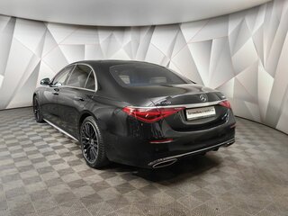2020 Mercedes-Benz S-Класс 450 Long 4MATIC VII (W223), чёрный, 10200001 рублей, вид 4