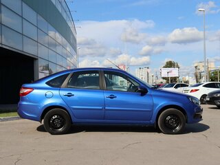 2018 Lada (ВАЗ) Granta I Рестайлинг, синий, 650000 рублей, вид 4