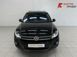 2014 Volkswagen Tiguan I Рестайлинг, чёрный, 1480000 рублей, вид 2