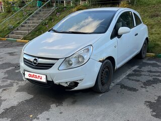 2010 Opel Corsa D, белый, 220000 рублей, вид 1