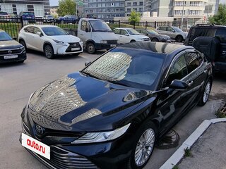 2018 Toyota Camry VIII (XV70), чёрный, 2500000 рублей, вид 2