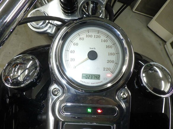 2008 Harley-Davidson Fat Bob, чёрный, 877000 рублей - вид 8
