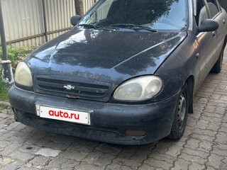 2008 Chevrolet Lanos I, чёрный, 55000 рублей, вид 1