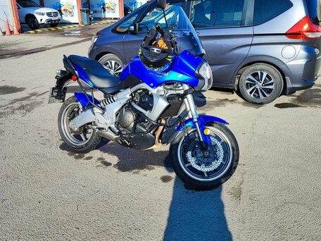 2010 Kawasaki Versys 650, синий, 435000 рублей, вид 2