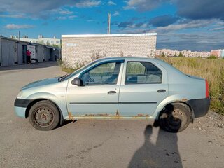 2007 Renault Logan I, зелёный, 200000 рублей, вид 4