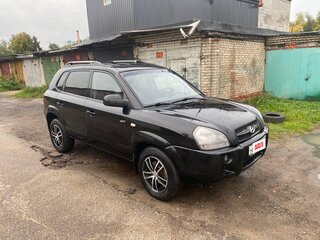 2008 Hyundai Tucson I, чёрный, 750000 рублей, вид 3