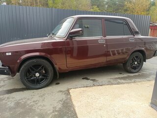 2005 Lada (ВАЗ) 2107, пурпурный, 155000 рублей, вид 1