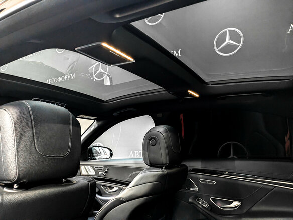 2019 Mercedes-Benz S-Класс 400 d VI (W222, C217) Рестайлинг, чёрный - вид 27