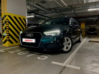 2019 Audi A3 III (8V) Рестайлинг, чёрный, 1320000 рублей, вид 1