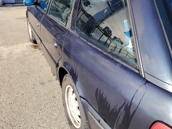 1992 Audi 100 IV (C4), чёрный, 420000 рублей - вид 13