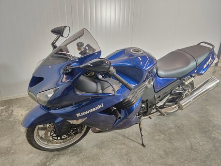2007 Kawasaki ZZR 1400, синий, 599000 рублей, вид 3