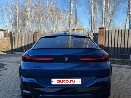 2020 BMW X6 30d III (G06), синий, 8690000 рублей, вид 5