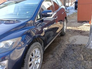 2010 Mazda CX-7 I Рестайлинг, синий, 950000 рублей, вид 4