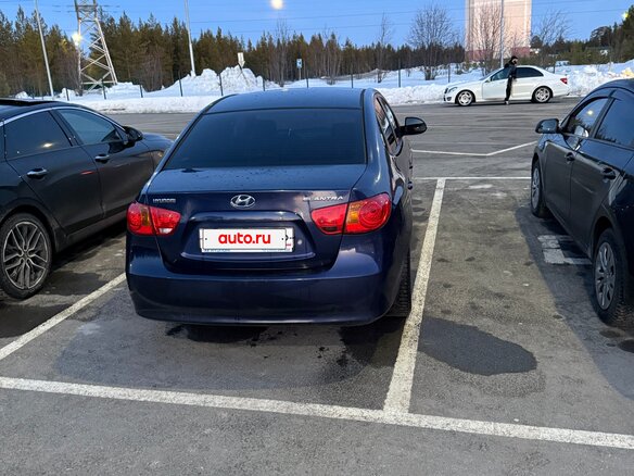 2007 Hyundai Elantra IV (HD), синий, 470000 рублей - вид 1