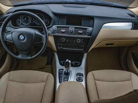 2012 BMW X3 20i xDrive II (F25), синий, 1350000 рублей, вид 5