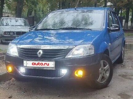 2006 Renault Logan I, синий, 390000 рублей, вид 2