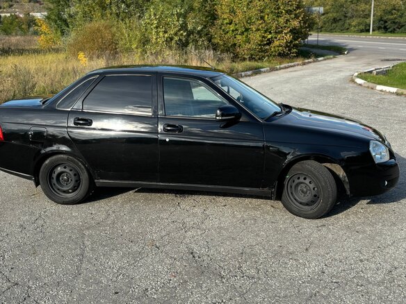 2014 Lada (ВАЗ) Priora I Рестайлинг, чёрный, 460000 рублей - вид 10