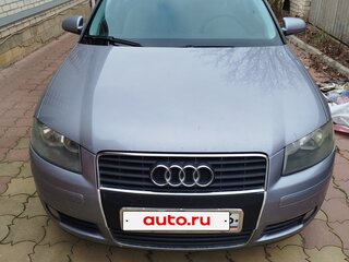 2004 Audi A3 II (8P) Рестайлинг 1, серый, 630000 рублей, вид 1