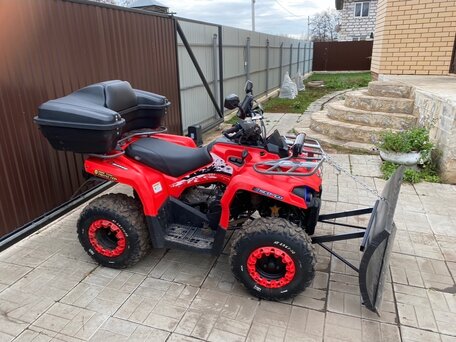 2023 Motoland ATV 200 MAX, красный, 165000 рублей, вид 4