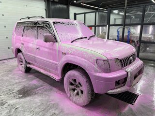 2002 Toyota Land Cruiser Prado 90 Series Рестайлинг, белый, 1650000 рублей, вид 1