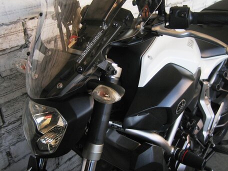 2015 Yamaha MT-07 (FZ-07), белый, 580000 рублей, вид 2