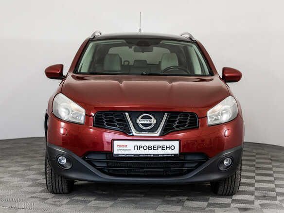 2011 Nissan Qashqai+2 I Рестайлинг, красный, 849000 рублей - вид 1