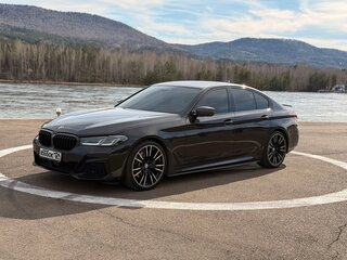 2021 BMW 5 серии 530i xDrive VII (G30/G31/G38) Рестайлинг, чёрный, 6350000 рублей, вид 1