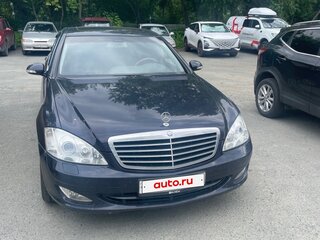 2008 Mercedes-Benz S-Класс 500 Long V (W221), синий, 1490000 рублей, вид 2