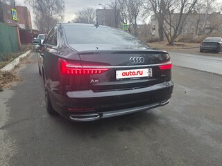 2020 Audi A6 45 TFSI V (C8), чёрный, 4300000 рублей, вид 4
