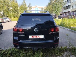 2008 Volkswagen Touareg I Рестайлинг, чёрный, 785000 рублей, вид 3