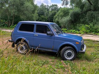2007 Lada (ВАЗ) 2121 (4x4) I Рестайлинг, синий, 300000 рублей, вид 4